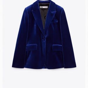 Zara velvet suit